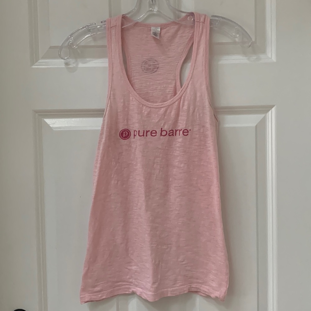 Pure Barre tank, size Small, pink